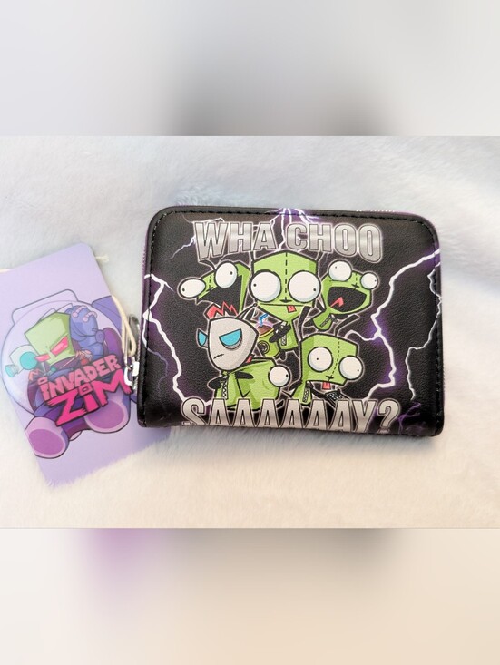 Loungefly Handbags - Low Start 🔥 loungefly invader zim Zip Wallet New With Tags